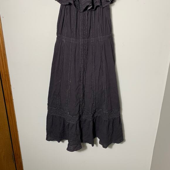 Womens Spell Off The Shoulder Dress Black Size M EUC! - Picture 4 of 4